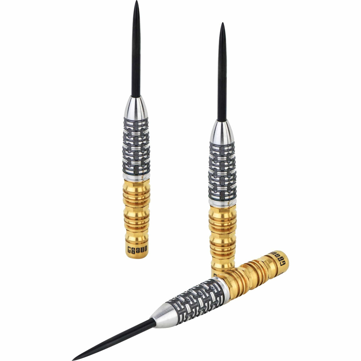 One80 Gunner III Darts - Steel Tip - Lourence Ilagan - Black & Gold