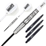 One80 Noriyuki Nakamura Darts - Steel Tip - V2 - Silver - 22g 22g