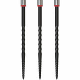 One80 R2 Interchange Points (2.35mm) - Grooved - B - Black 52mm