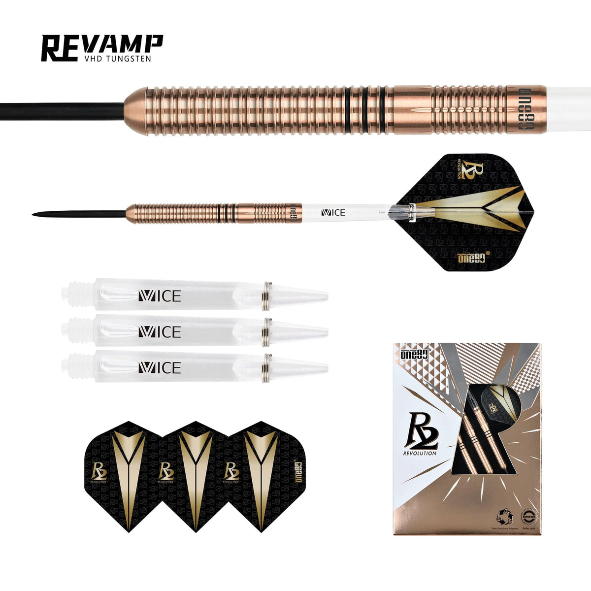 One80 R2 Interchange Darts - Steel Tip - Re-vamp