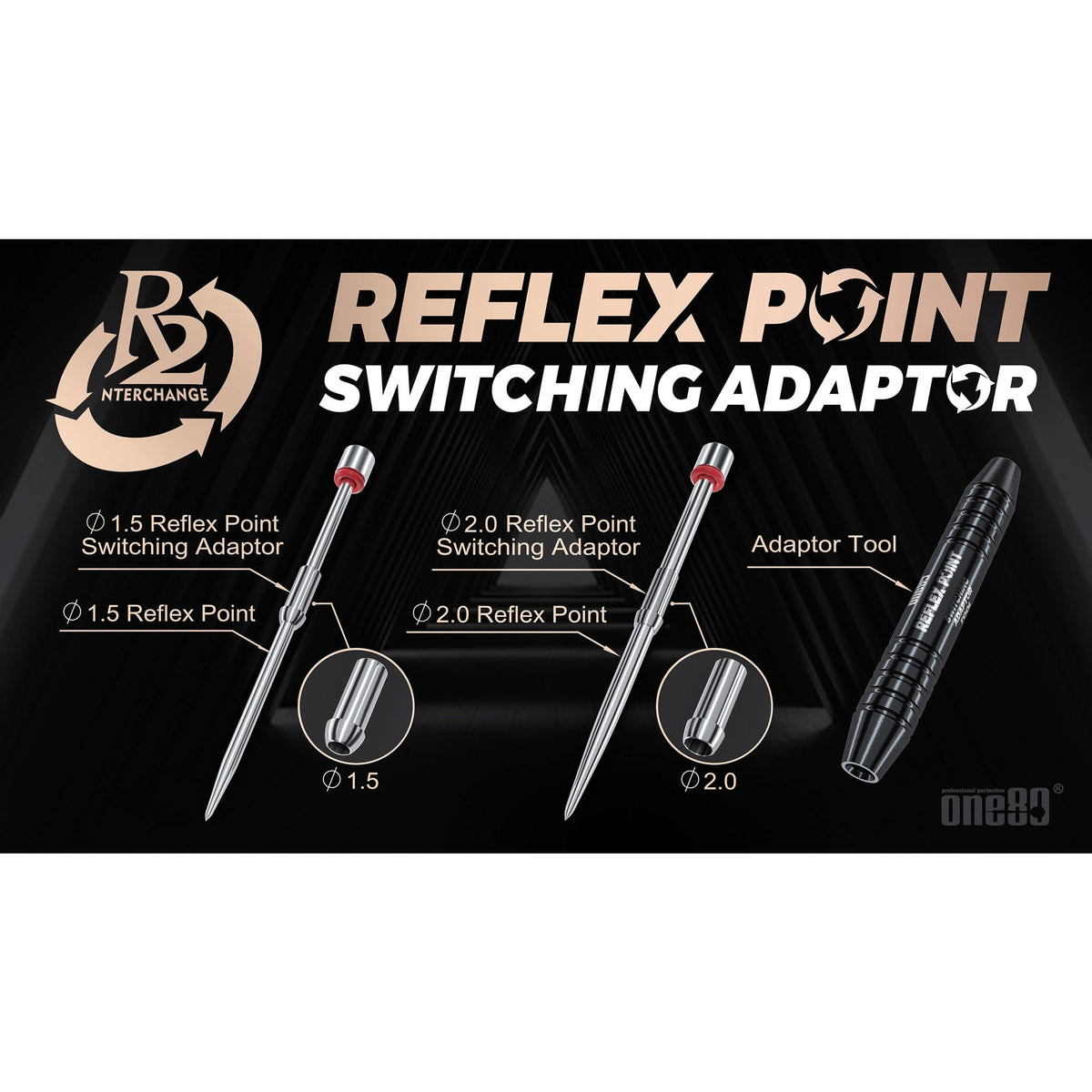 One80 R2 Switching Set - 1.5mm - 2.00mm - for R2 Dart Models