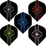 *One80 Dart Flights - 100 Micron - Star Flight - No2 - Std