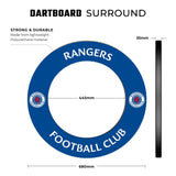 Rangers FC Dartboard Surround - Official Licensed - RFC - S2 - Crest