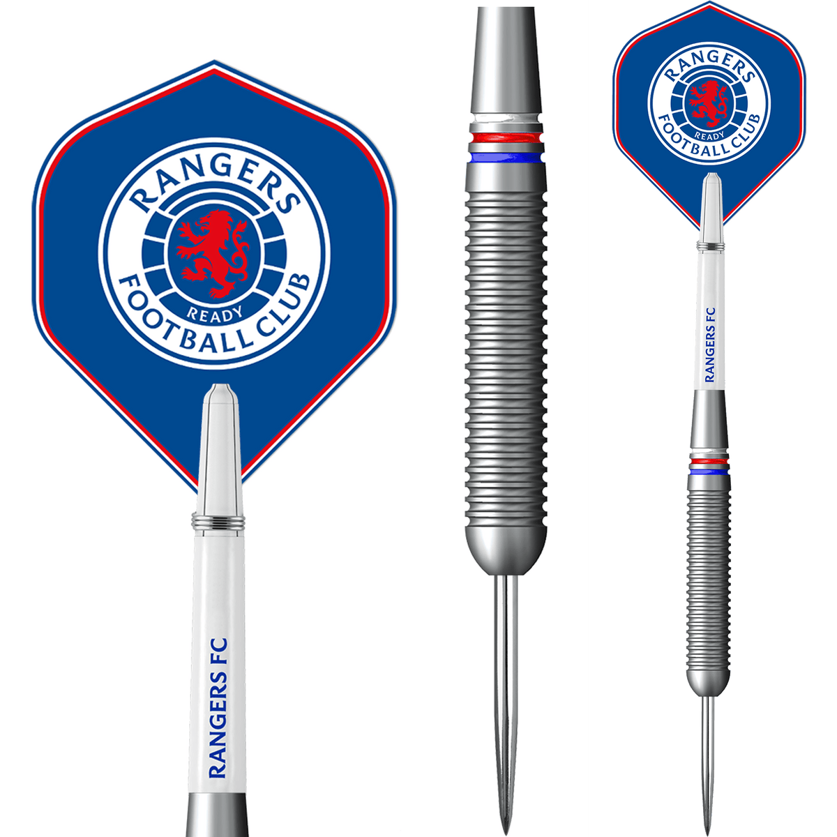 Rangers FC Darts - Steel Tip Brass - Official Licensed - RFC - 22g 22g