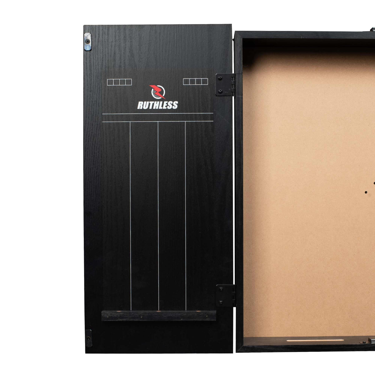 Ruthless Dartboard Cabinet - Square Design - Dragon
