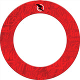 Ruthless Dartboard Surround - Professional - Graffiti Red