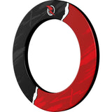 Ruthless Dartboard Surround - Professional - RipTorn - Black & Red