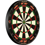 Ruthless HotShot Dartboard - Endurance - Round Wire - inc 2 sets of Darts