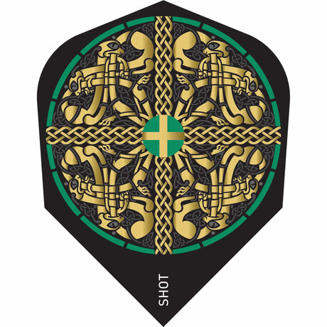 Shot Celt Dart Flights - 100 Micron - No6 - Cernunnos