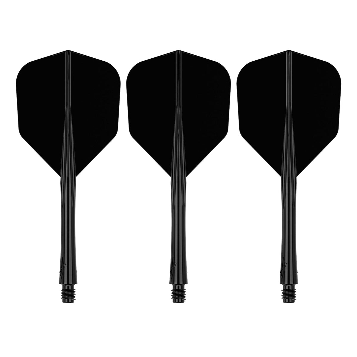 Caliburn SUP Lite Dart Flights - Moulded Flight & Shaft - Standard No6 - Black