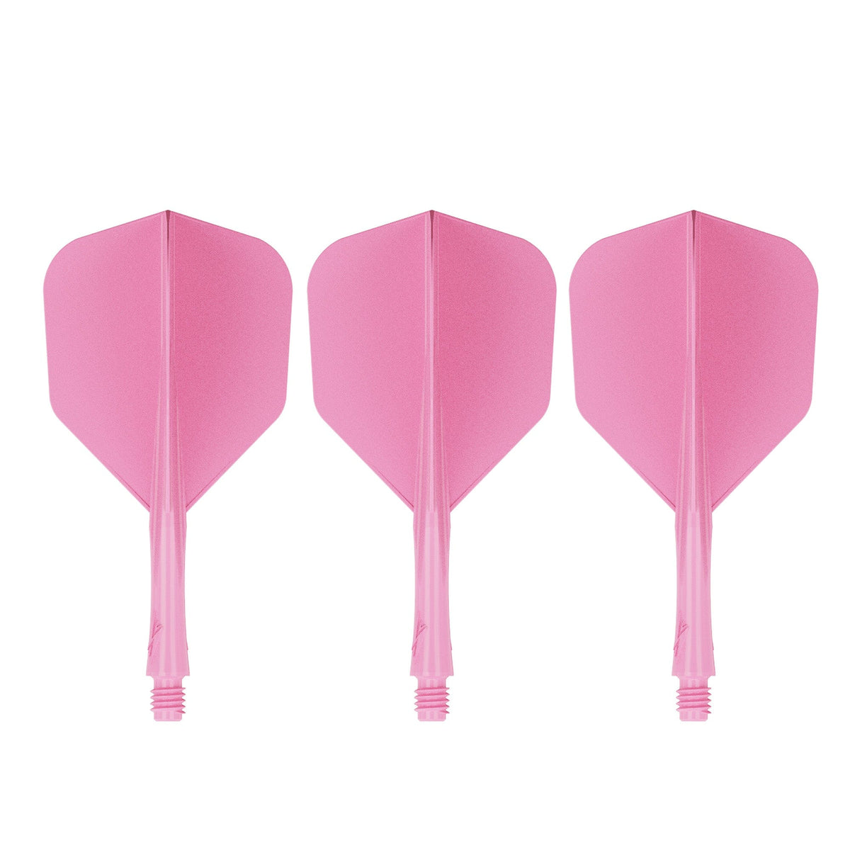 Caliburn SUP Lite Dart Flights - Moulded Flight & Shaft - Standard No6 - Sakura Pink