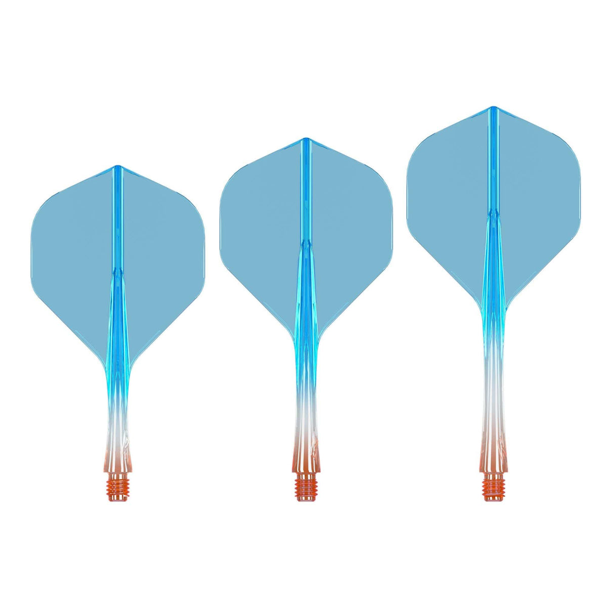 Caliburn SUP Flights - Moulded Flight & Shaft - Standard No2 - Two Tone