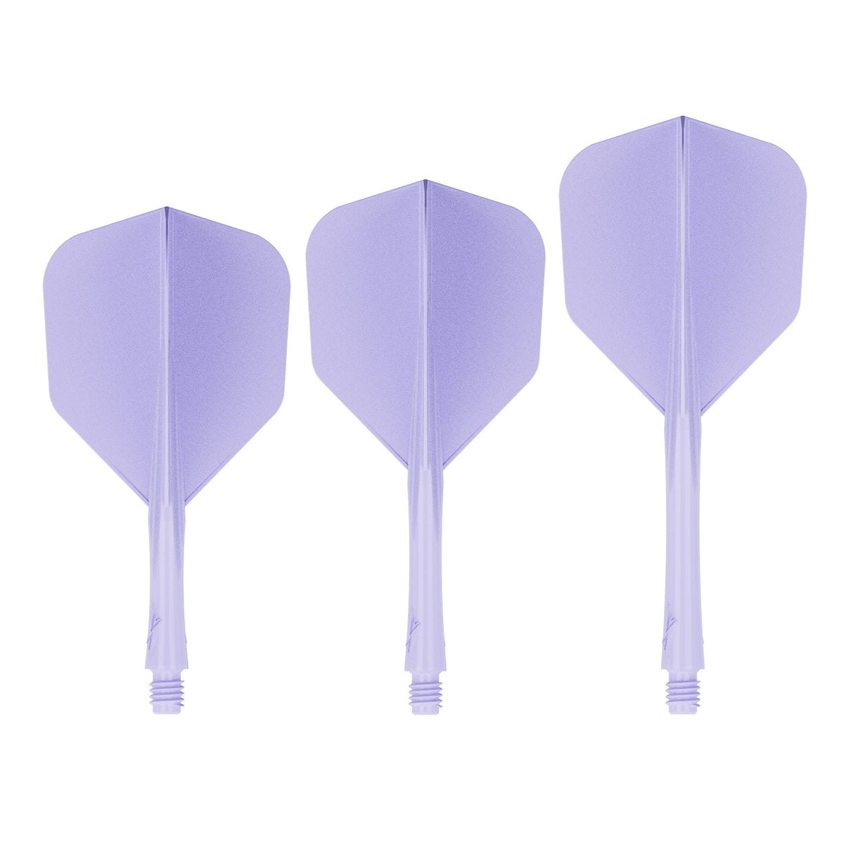 Caliburn SUP Lite Dart Flights - Moulded Flight & Shaft - Standard No6 - Misty Purple