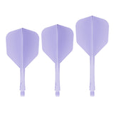 Caliburn SUP Lite Dart Flights - Moulded Flight & Shaft - Standard No6 - Misty Purple