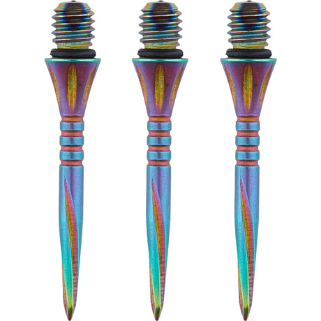 Unicorn Volute Conversion Dart Points - Steel Tip - 27mm - Ringed - DNA