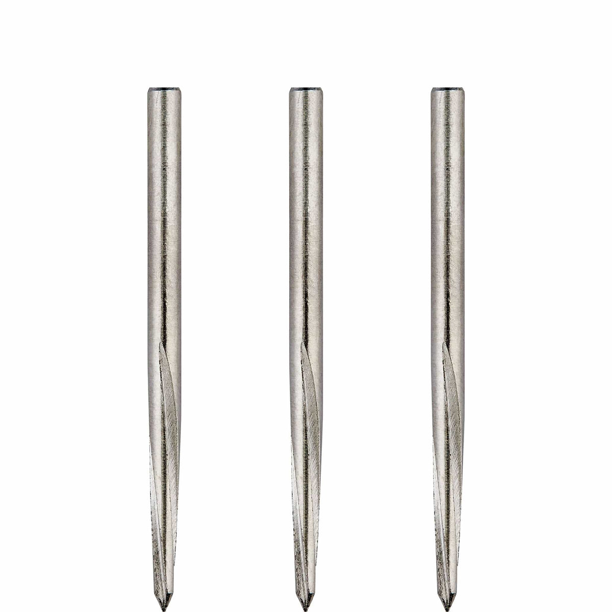 Unicorn Volute Dart Points - Steel Tip - Smooth - Silver 36mm