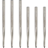 Unicorn Volute Dart Points - Steel Tip - Smooth - Silver