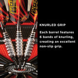 Viper Super Bee Darts - Soft Tip - Nickel Plated - Knurled Rings - Silver 16g
