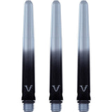 Viper Viperlock Aluminium Dart Shafts - inc O-Rings and Locking Pin - Black & Silver Tweenie