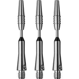 Viper Shockwave Dart Shafts - Rotating Top - Tweenie Silver