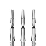 Viper Spinster Dart Shafts - Rotating Top - Silver Short