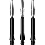 Viper Spinster Dart Shafts - Rotating Top - Black Medium