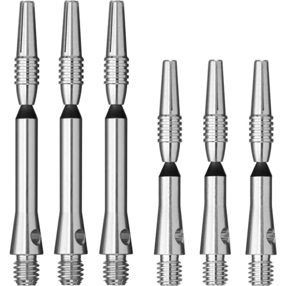 Viper Spinster Dart Shafts - Rotating Top - Silver