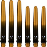 Viper Viperlock Aluminium Dart Shafts - inc O-Rings and Locking Pin - Black & Gold