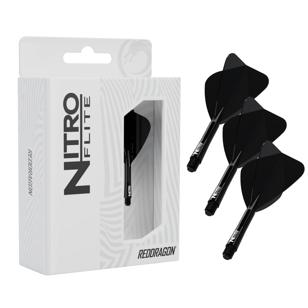 Red Dragon Nitro Flite - Kite- Black Stem