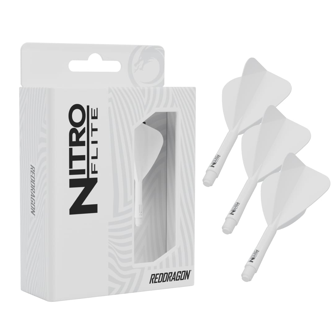 Red Dragon Nitro Flite - Kite- White Stem